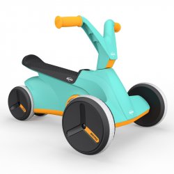 BERG Turkusowy Jeździk GO Twirl Turquoise z grą dla dzieci 10m+