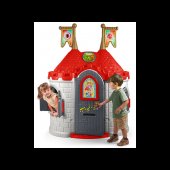 FEBER Domek dla Dzieci Średniowieczny Zamek Dźwięk Otwierane Drzwi Okna